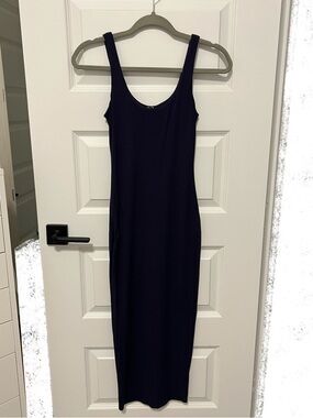 Windsor Sleeveless Navy Maxi Tank Dress